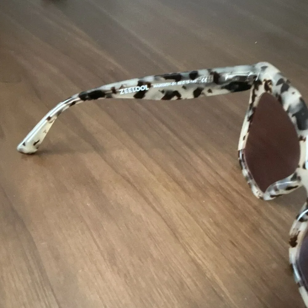 ZEELOOL WA95363T-01 Women's Oversized Square Tortoiseshell Brown Frame only